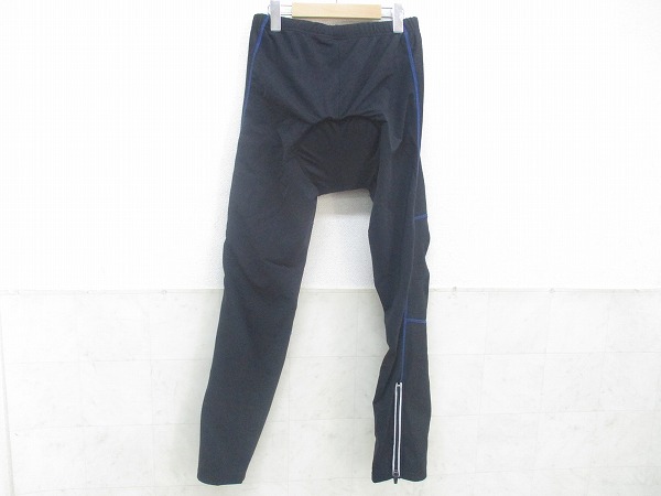 ロングレーサーパンツ Lサイズ ブラック/ブルー