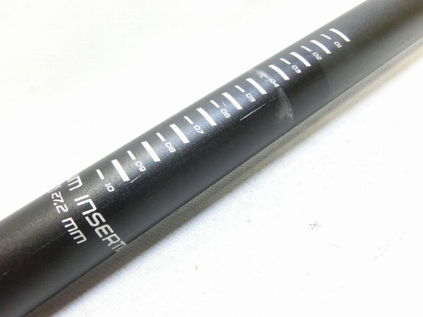 シートポスト ブラック φ27.2mm/350mm