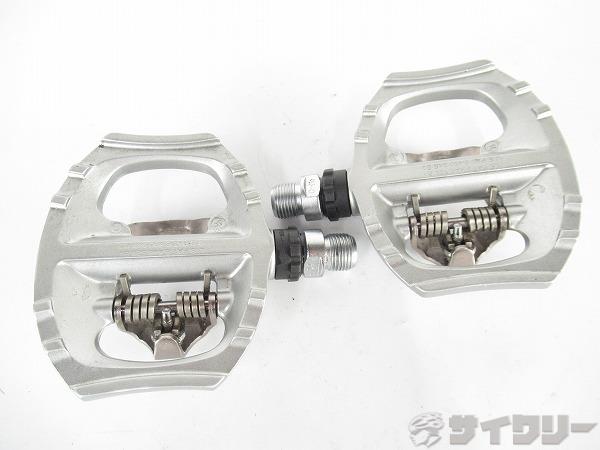 片面ビンディングペダル　PD-A530　シルバー　SPD対応