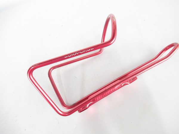 ボトルケージ　DURA-CAGE　レッド　レーサーボトル対応