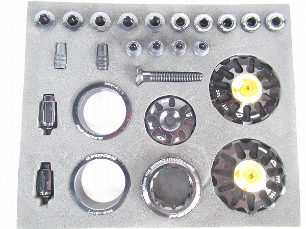 アップグレードカラフルキット BLING BOX ブラック シマノ用