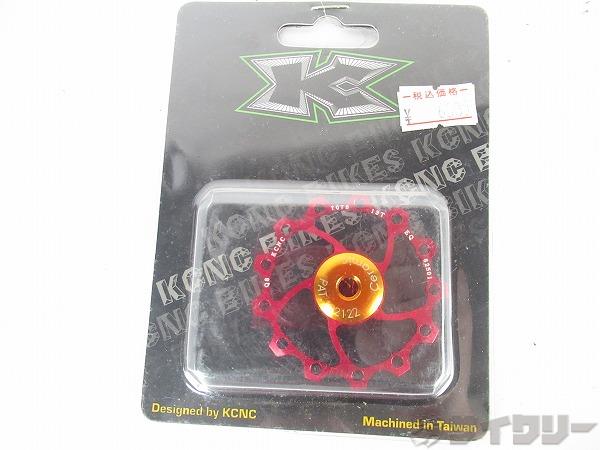 プーリー JOCKEY WHEEL セラミックベアリング レッド 13ｔ