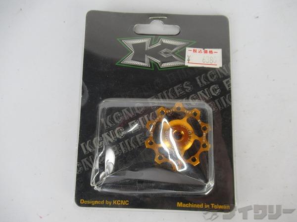 プーリー JOCKEY WHEEL セラミックベアリング ゴールド 10ｔ