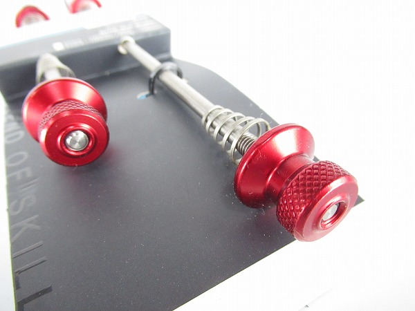 クイックレリーズ Ti QUICK RELEASE レッド　100-135mm
