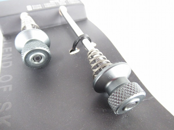 クイックレリーズ POINTER QUICK RELEASE ガンメタ　100-130mm