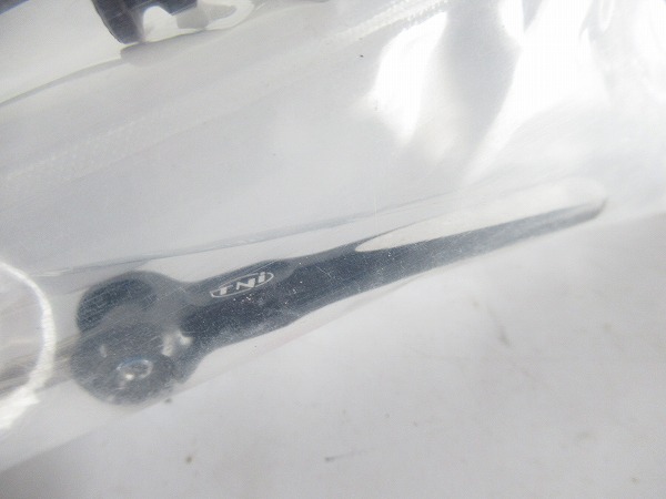 チタンクイックリリースセット SHAVED ブラック 100-130mm