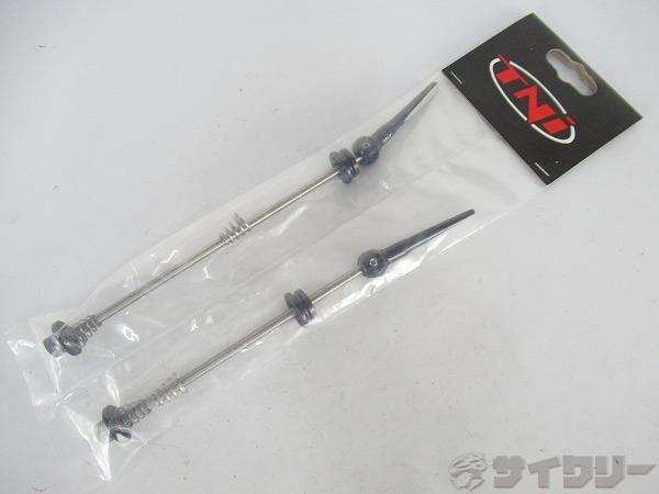 チタンクイックリリースセット SHAVED ブラック 100-130mm