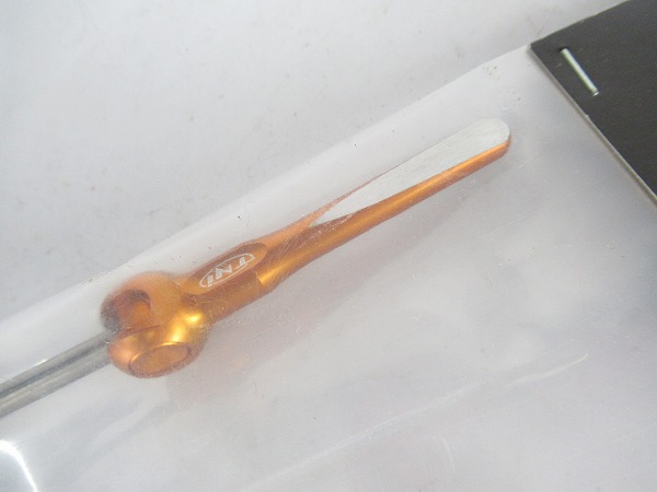 チタンクイックリリースセット SHAVED ゴールド 100-130mm