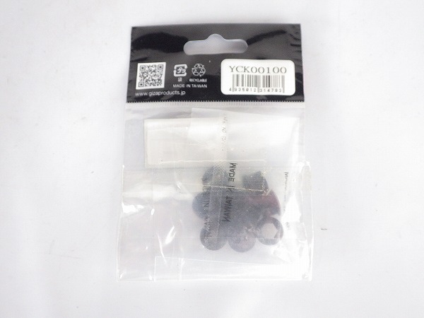 チェーンリングボルト シングル用/5ｐc ブラック