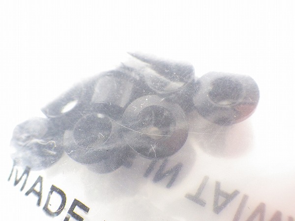 チェーンリングボルト シングル用/5pc ブラック