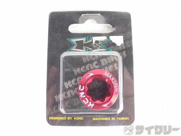 ホローテック2用クランクボルト レッド