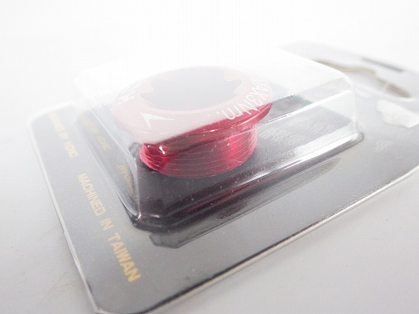 ホローテック2用クランクボルト レッド