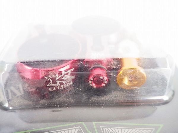 シートポストボトルケージクランプ レッド φ27.2mm 