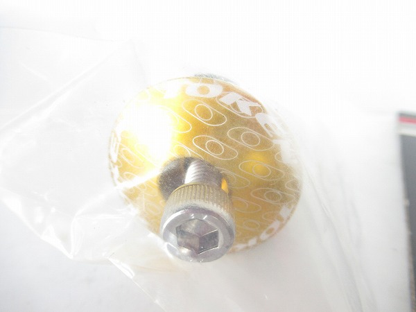 ヘッドキャップ・スターファングルナットセット GOLD