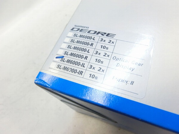 左シフトレバー DEORE SL-M6000 IL 2/3s  Ispec2