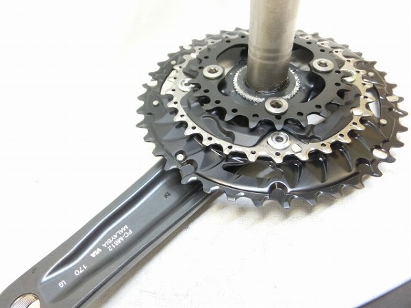 クランク DEORE FC-M612 170mm/40-30-22ｔ BBセット