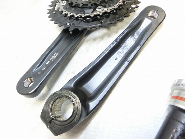 クランク DEORE FC-M612 170mm/40-30-22ｔ BBセット