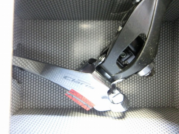 フロントディレイラー　Claris FD-R2000 直付け