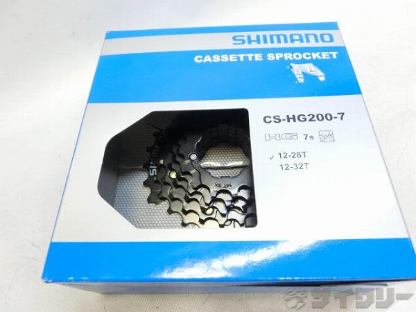 スプロケット CS-HG200 7s/12-28t