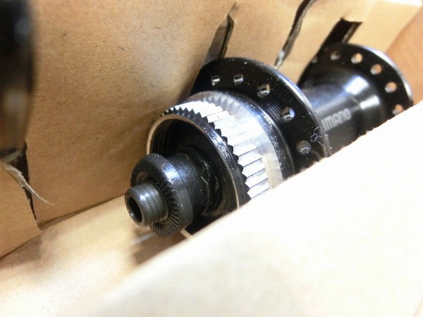 フロントハブ TOUNEY HB-TX505 100mm/36H