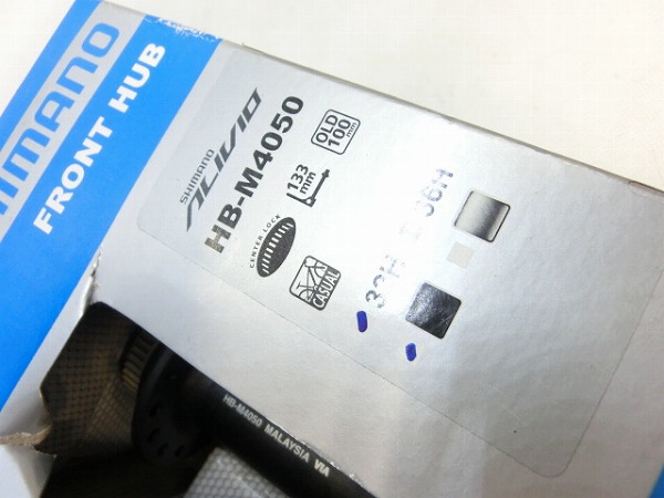 フロントハブ HB-M4050 100mm/32H