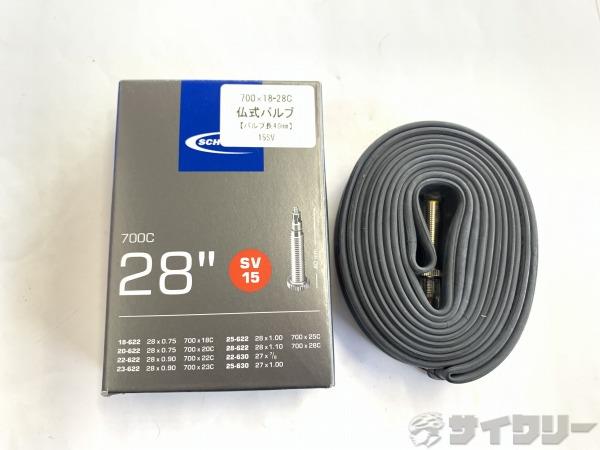 チューブ 700x18-28c 40mmバルブ