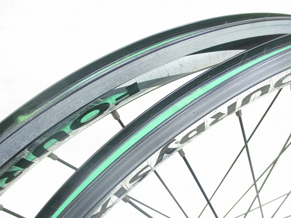 ホイール前後セット SPINFORCE 622x16c 6穴ディスクハブ 100/135mm