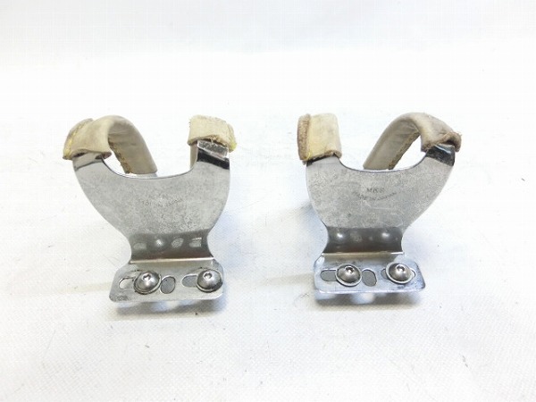 革巻きハーフクリップ ブラウン