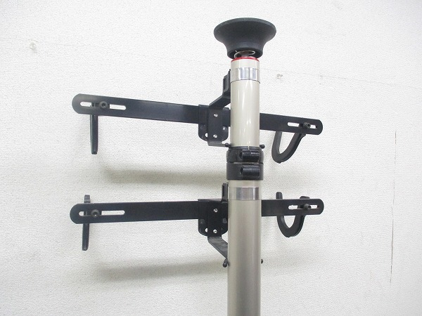 バイクタワー 突っ張り式 2台用