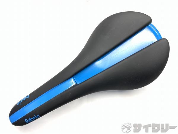 サドル LINE ELITE SHALLOW ブラック/ブルー