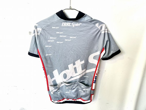 フルジップ半袖ジャージ Hott Spin Lサイズ