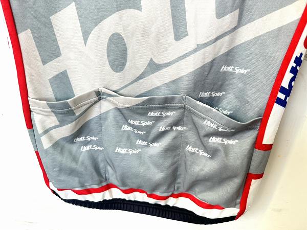 フルジップ半袖ジャージ Hott Spin Lサイズ
