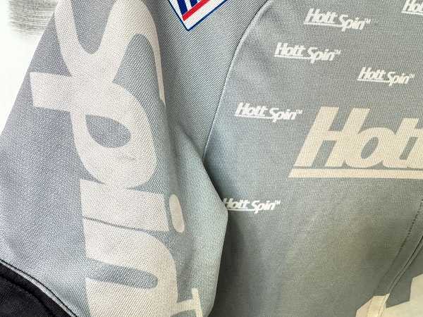 フルジップ半袖ジャージ Hott Spin Lサイズ