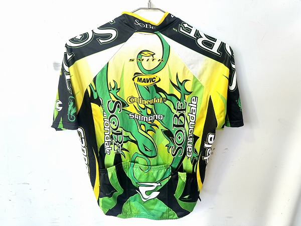 ハーフジップ半袖ジャージ Mサイズ シミ汚れあり