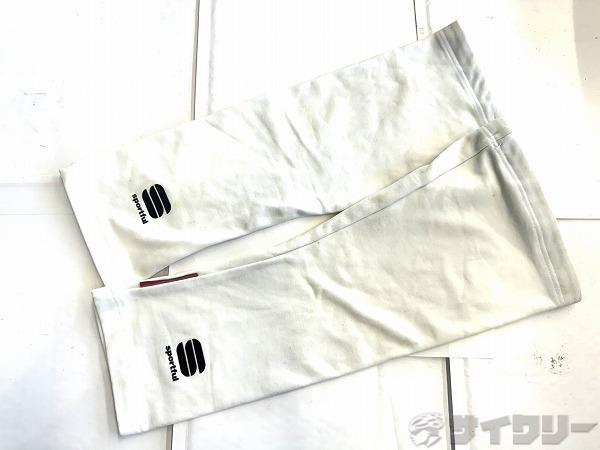 レッグウォーマー Sサイズ ホワイト シミ汚れあり