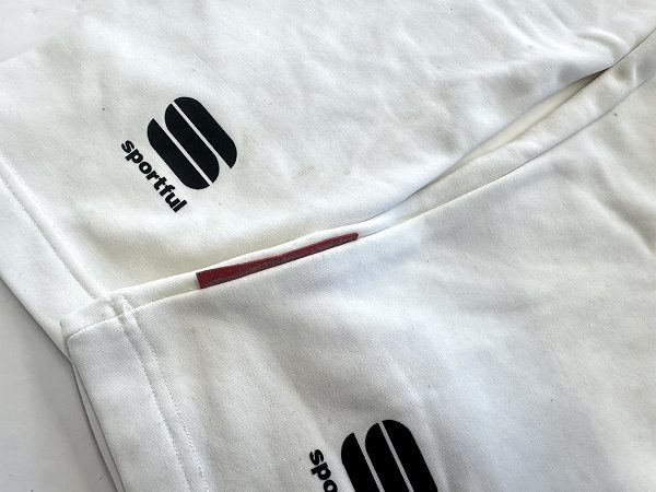 レッグウォーマー Sサイズ ホワイト シミ汚れあり