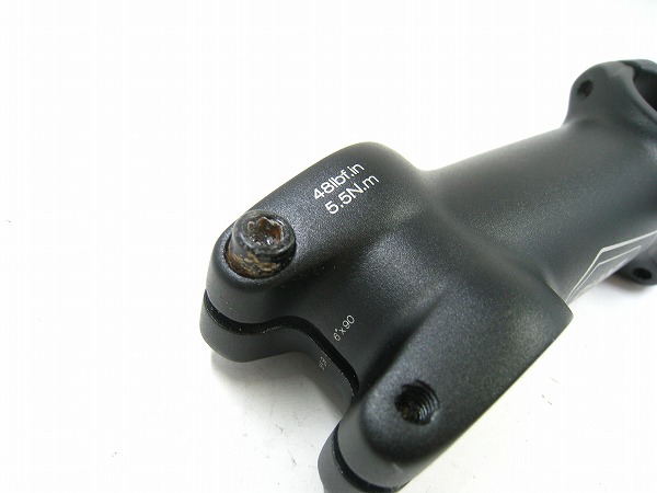 アヘッドステム 90/31.8/28.6mm 6°