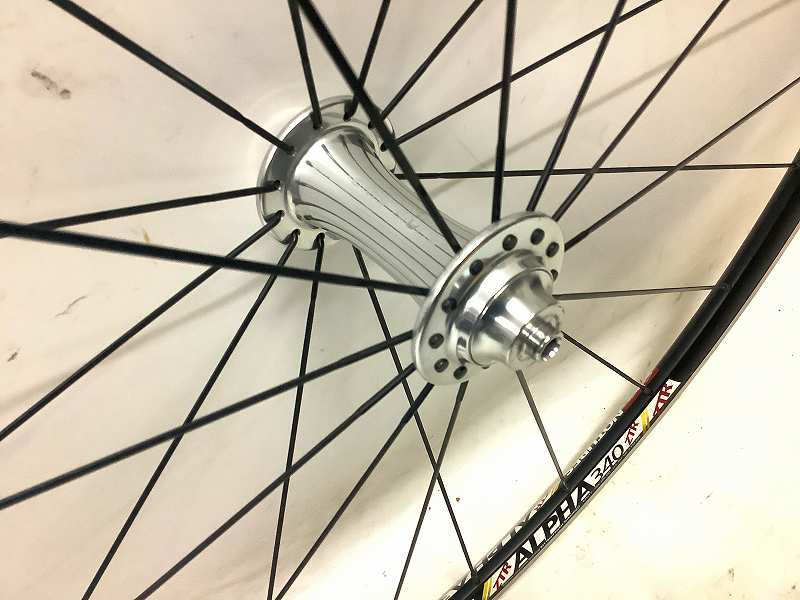 フロントホイール ZTR ALPHA340 CHRISKING ハブ 700c