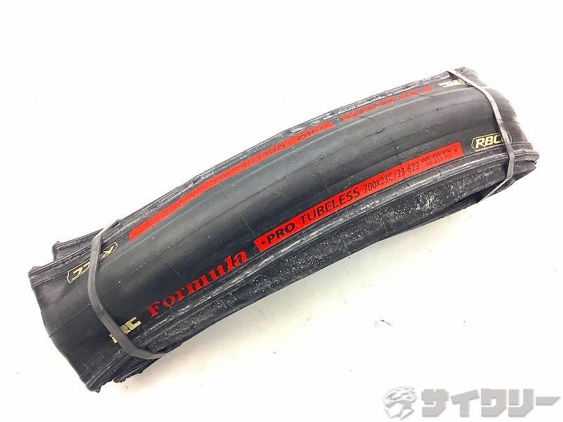 タイヤ FORMULA PRO TUBELESS 700x23c