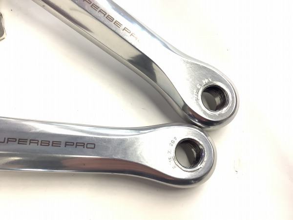 クランクアーム SUPERBE PRO 130mm/175mm スクエア 9/16×20T