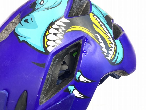 ヘルメット SIDETRACK 2018 47-54cm 凹みあり