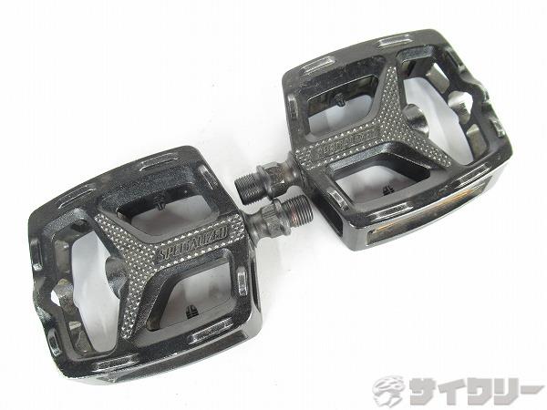 フラットペダル ブラック