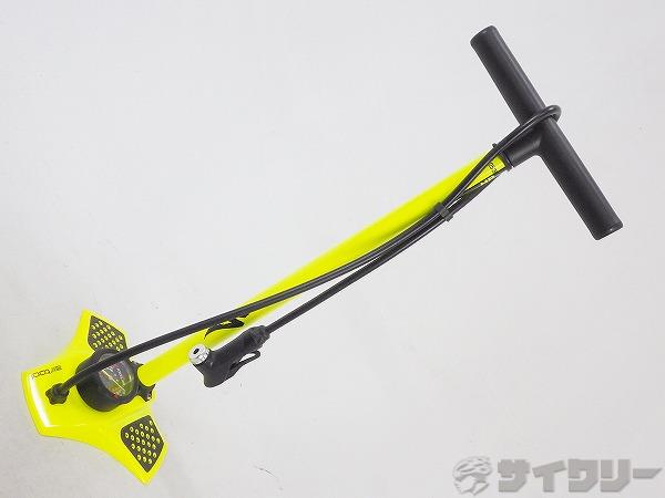 フロアポンプ AIRTOOL 252cc 仏/米式 イエロー