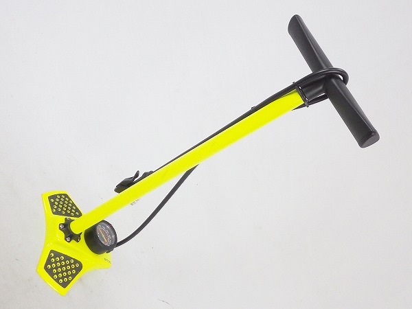フロアポンプ AIRTOOL 252cc 仏/米式 イエロー
