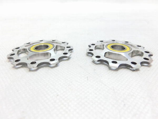 プーリー CERAMIC JOCKEY WHEEL 11T 2個 シルバー