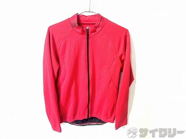 フルジップ長袖ジャージ Lサイズ レッド