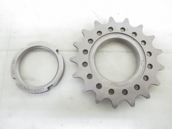 固定コグ 17T 厚歯 ロックリング付属