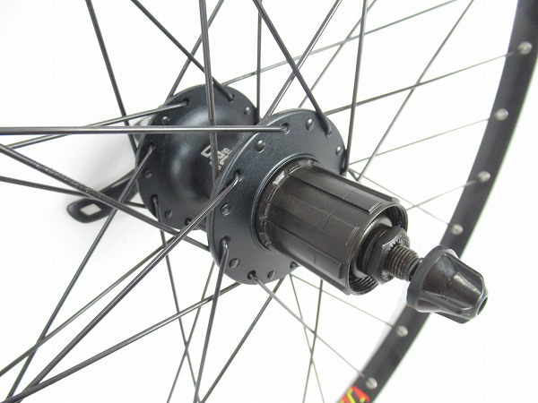 ホイール前後　TM840Fリム＆Deoreハブ　100/135mm　クリンチャー