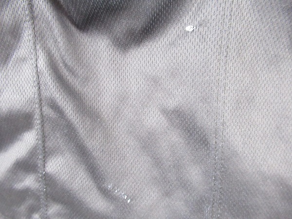 半袖ジャージ　グレー/ブラック　Lサイズ（ASIA）