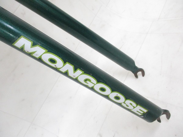 フロントサスペンションフォーク マングースロゴ OS 160mm 26インチ